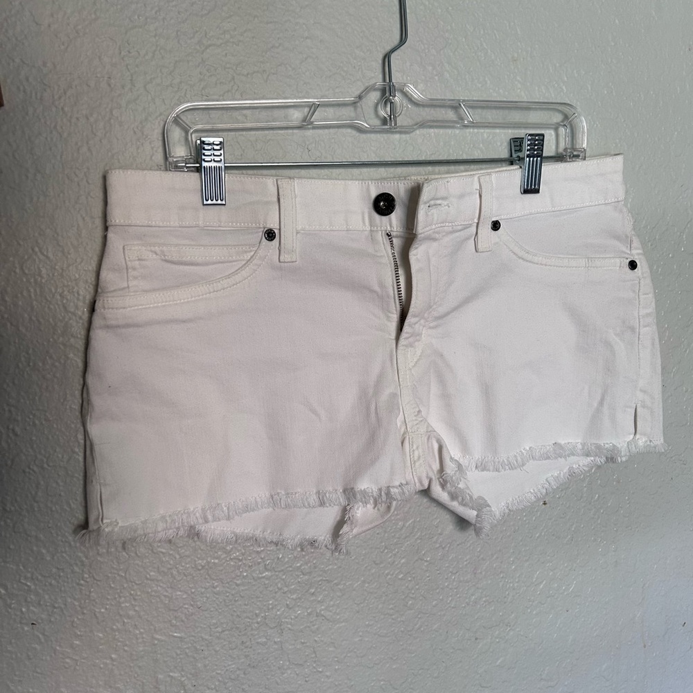 Rich & Skinny White Jean Shorts